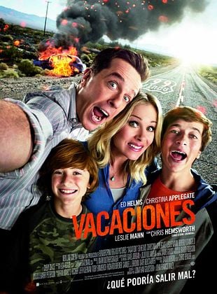 Cartel de  Vacaciones