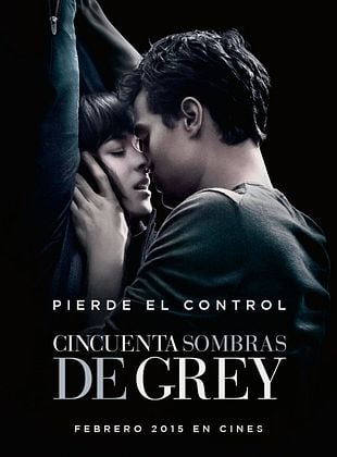 Cartel de  Cincuenta sombras de Grey
